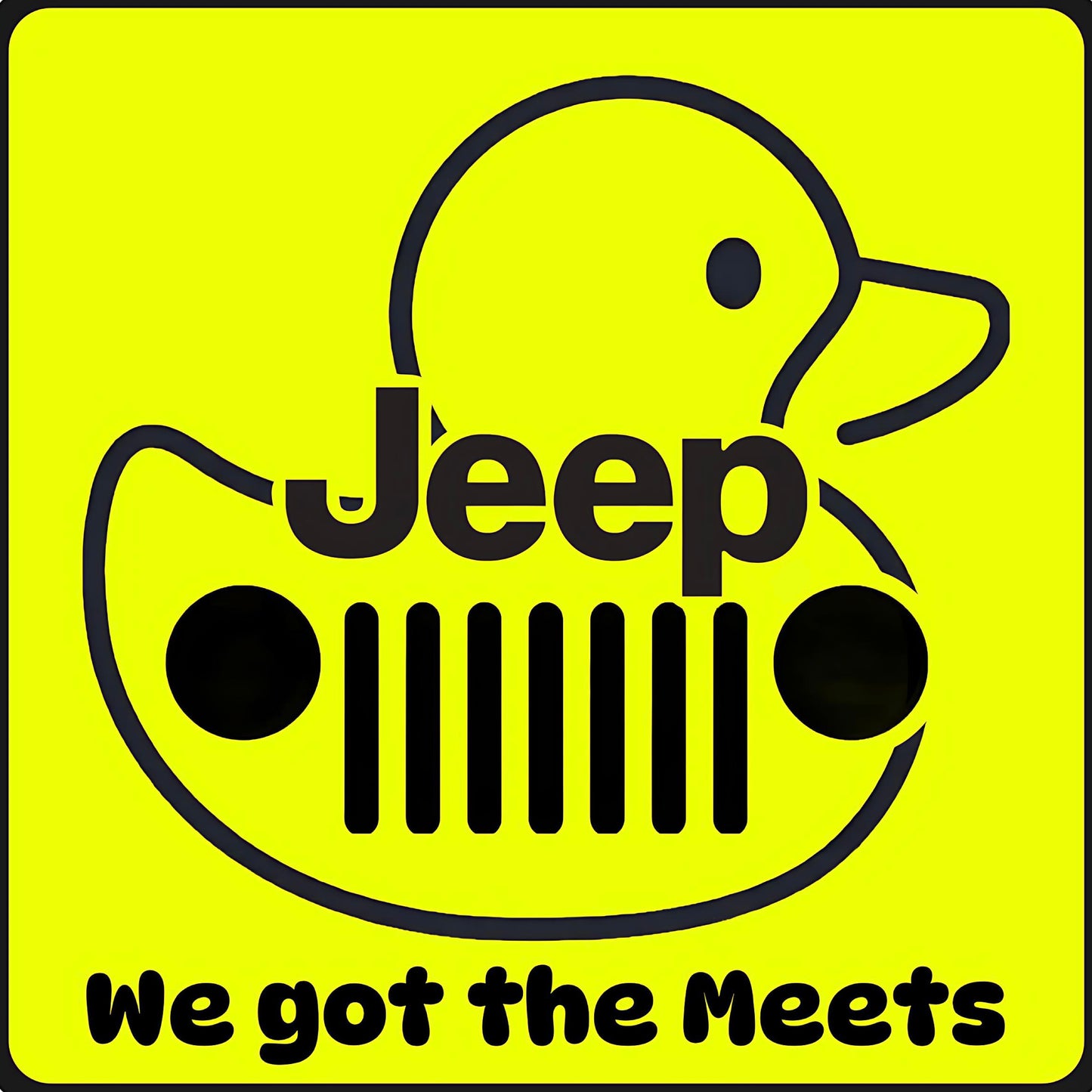 We got the Meets Sticker