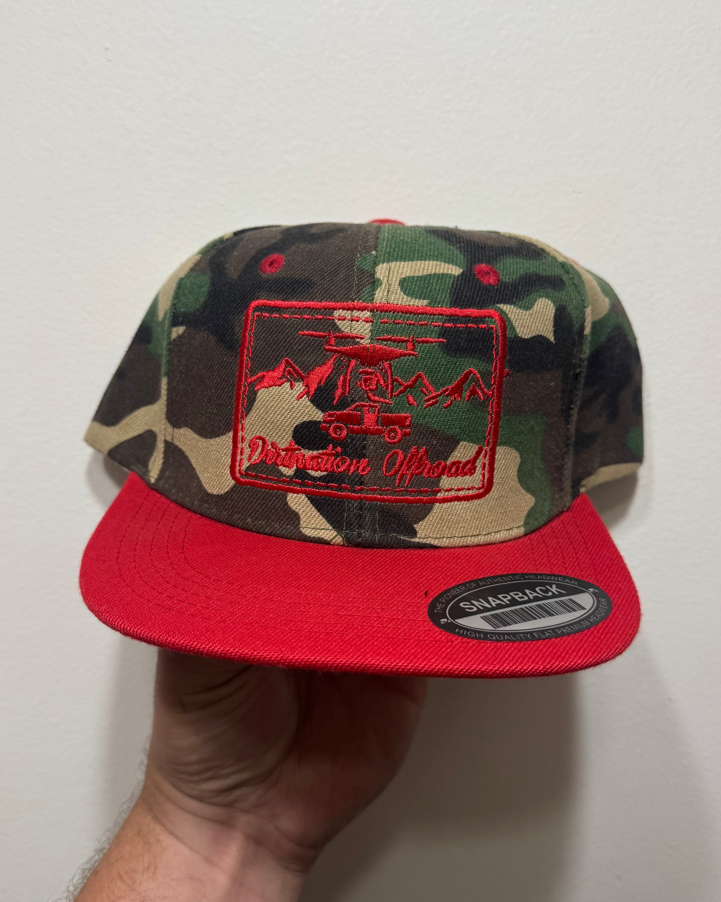 Dirtnation Hat Camo (Old School Logo)