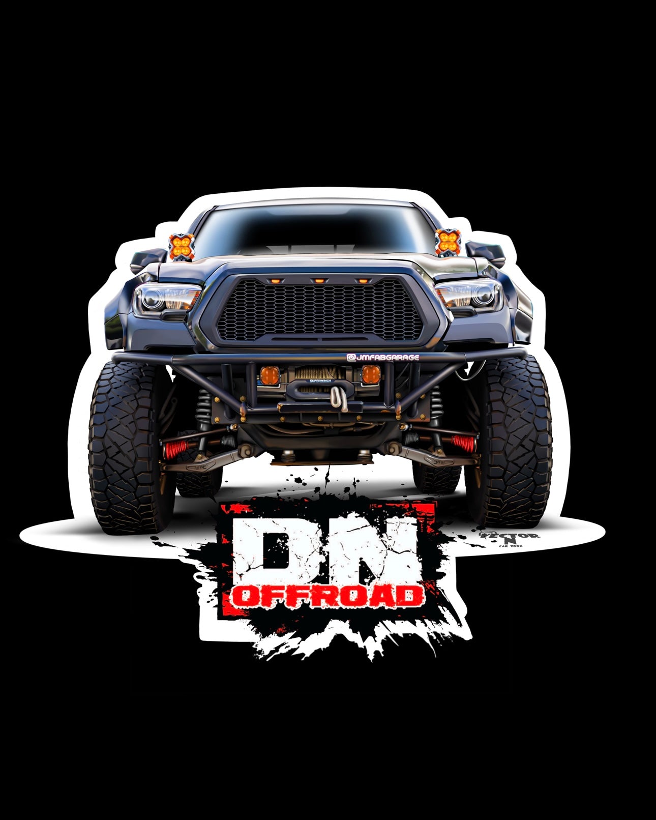 Dirtnation Tacoma (2025) Sticker