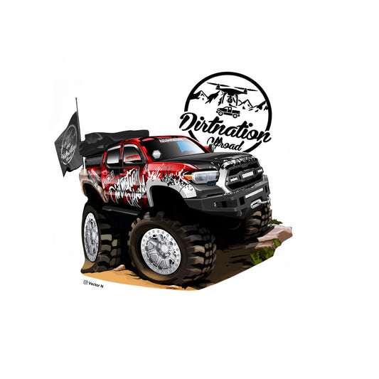 Dirtnation Tacoma Sticker