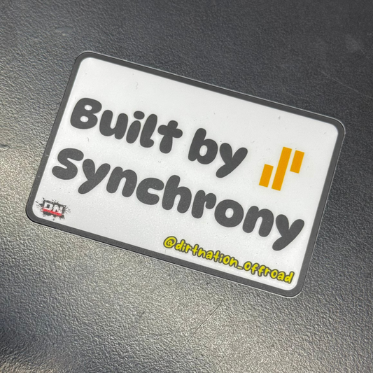 Built By Synchrony Sticker