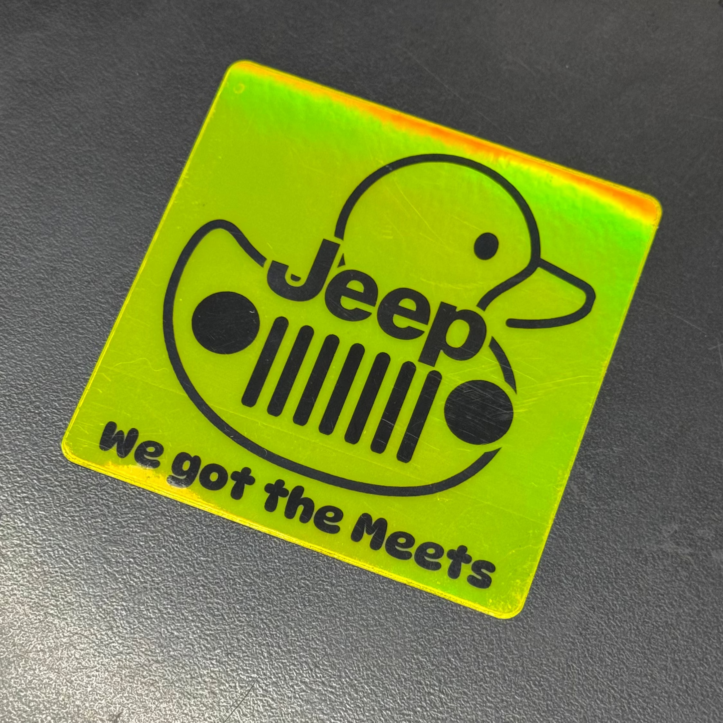 We got the Meets Sticker