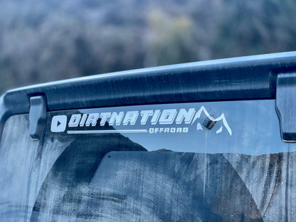 Dirtnation Vinyl Banner 24 Inch