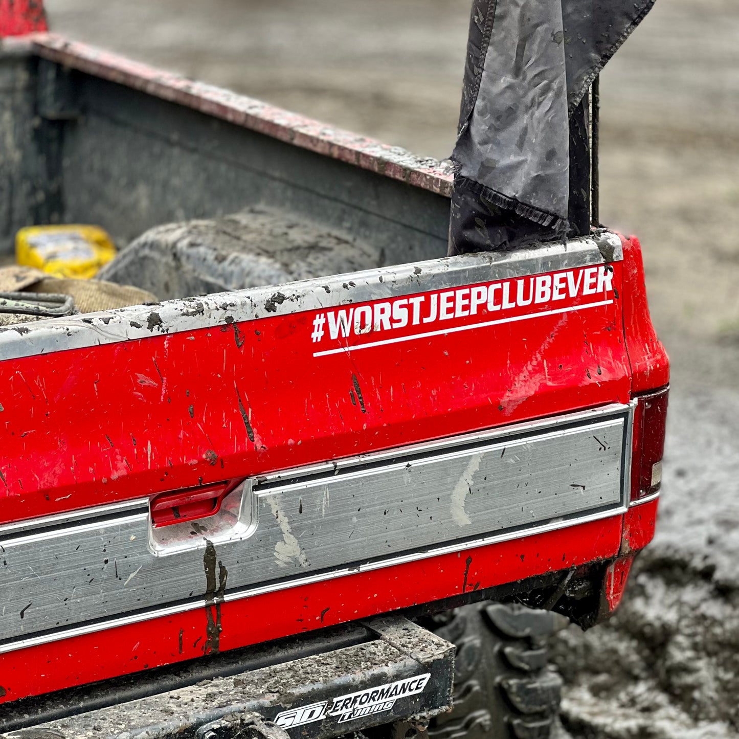 Worst Jeep Club Vinyl Banner 24 Inch