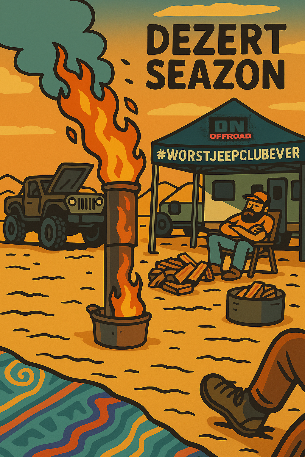 Dezert Seazon Sticker