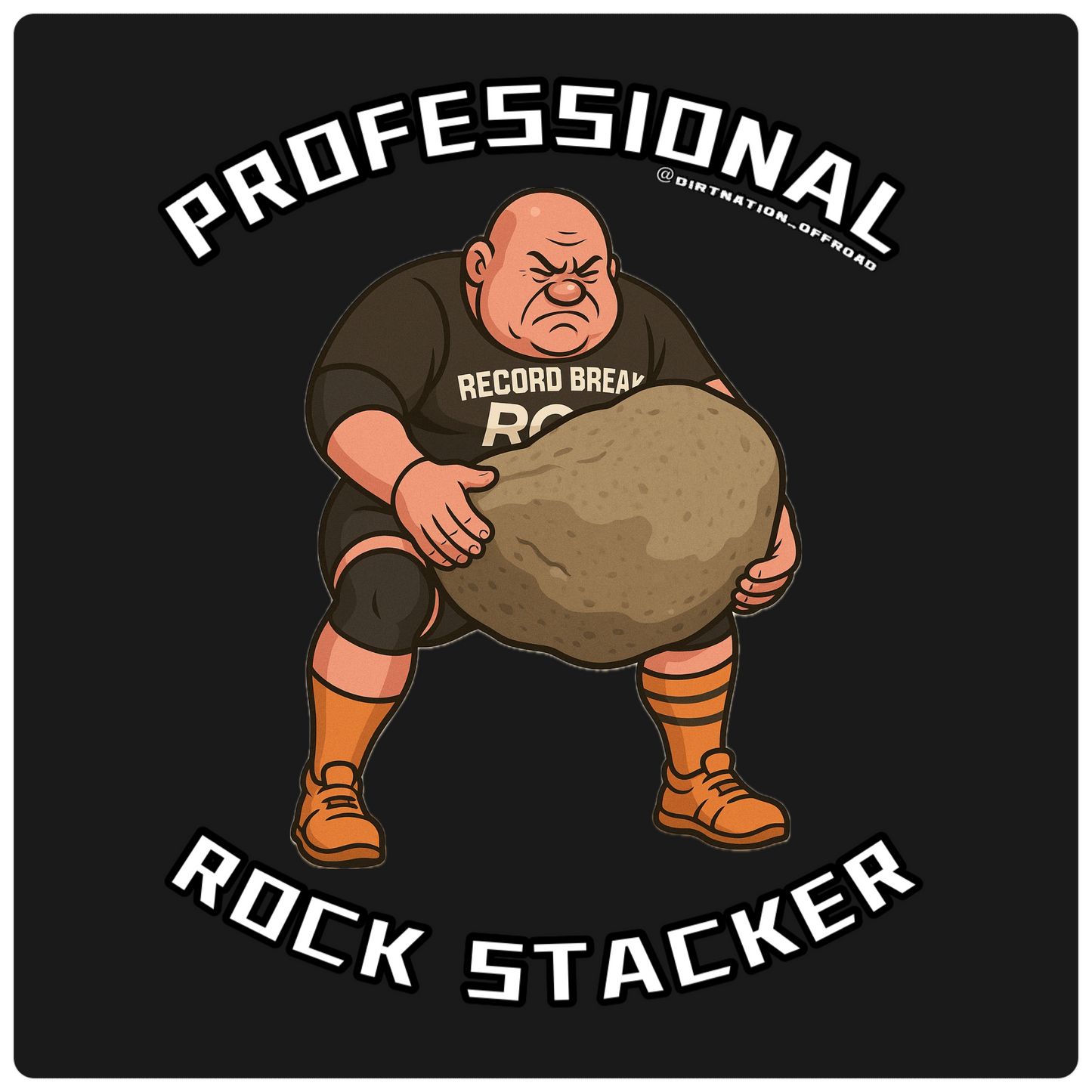 Professional Rock Stacker Sticker