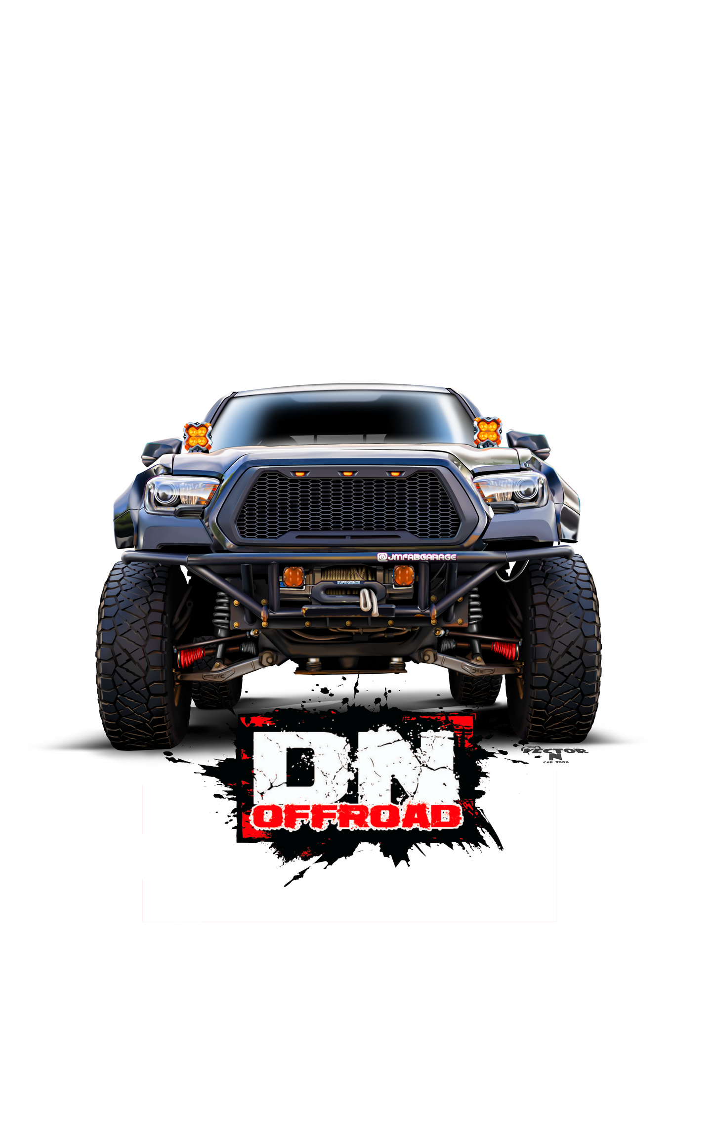 Dirtnation Tacoma (2025) Sticker